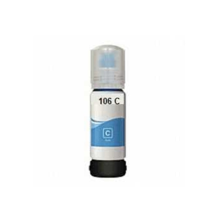 מכל דיו כחול תואם Epson 106 cyan