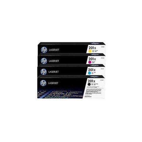 סט טונרים מקוריים   HP 201X CF400X/401X/402X/403X