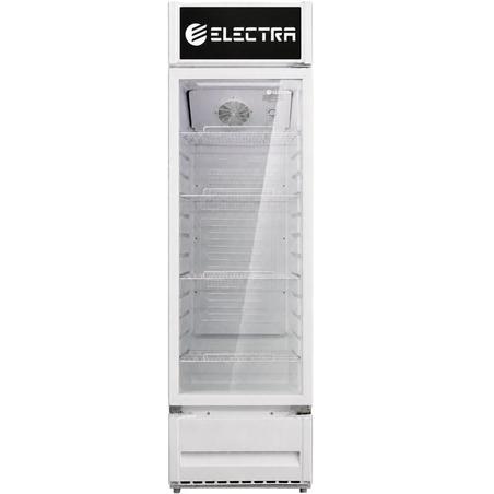 מקרר ויטרינה 265 ליטר נטו Electra EL309 - צבע לבן