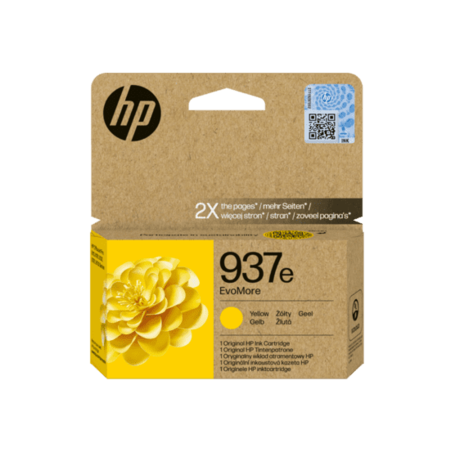 ראש דיו צהוב מקורי Hp 937e y