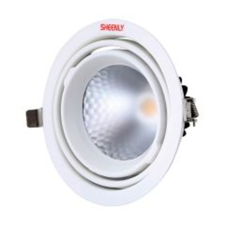 שקוע תקרה מתכונן מרובע 38W אור קר