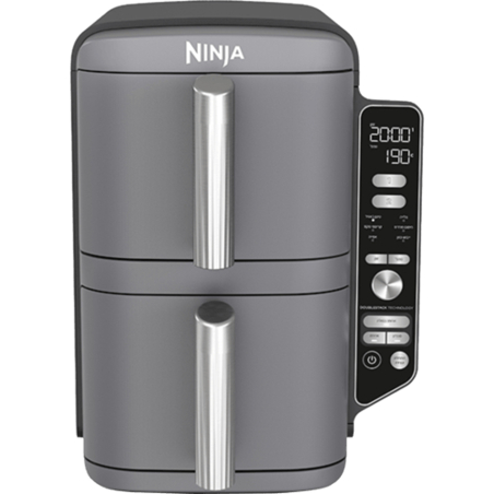 סיר טיגון דו קומתי 9.5 ליטר Ninja Double Stack XL SL403 - שלוש שנות אחריות ע