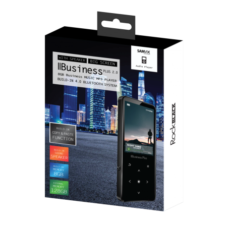 נגן MP3 ביזנס פלוס 2.0 8GB סאמויקס | Samvix BUSINESS PLUS 2.0 8GB