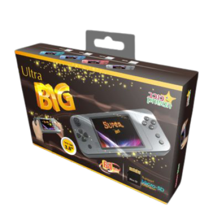 גיימבוי כשר אולטרה ביג כולל נגן MP3 כוכב המשחק | ULTRA BIG GAME STAR