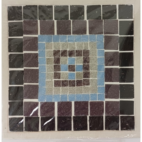 משטח לסירים פסיפס דגם גווני אדמה