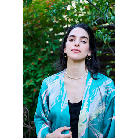 קימונו דנה טורקיזי