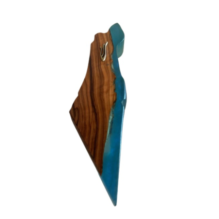 מזוזה בצורת מפת ארץ ישראל