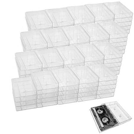 קופסאות אחסון לקלטת אודיו (קסטה)- 5 יחידות