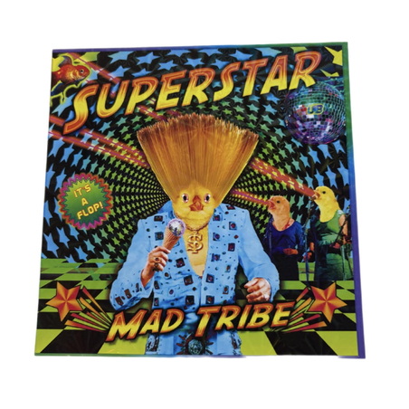 גלויה MAD TRIBE -superstar