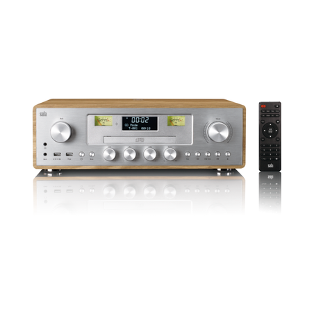 מערכת שמע SAFA MIC-256 COSY - עץ בהיר