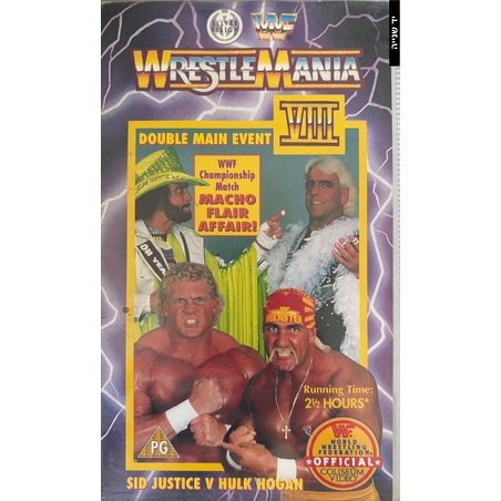 WRESTLEMANIA  SID JUSTICE V HULK HOGAN