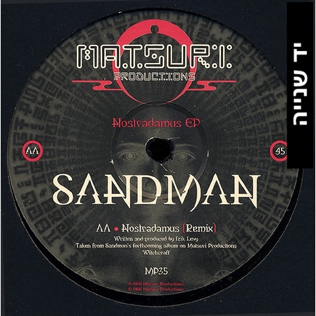 Sandman – Nostradamus EP