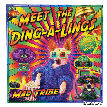 פוסטר mad tribe/space tribe 02