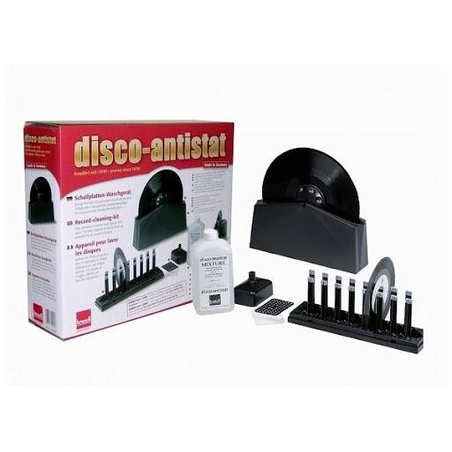 מכונה לניקוי תקליטים Disco antistat כולל נוזל ניקוי