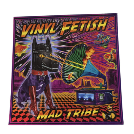 גלויה MAD TRIBE -vinyl fetish