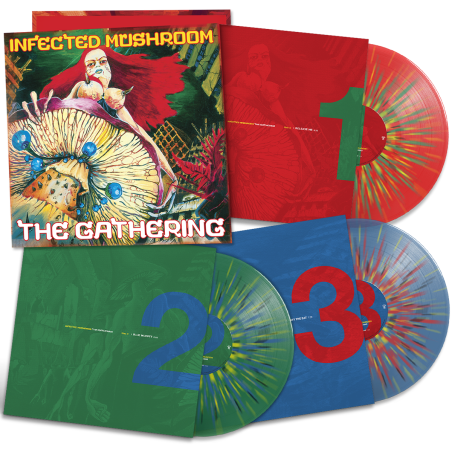 Infected Mushroom - The Gathering Triple LP Box Set Reissue