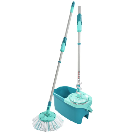דלי הפלא המקורי – ערכת ניקוי רצפה CLEAN TWIST SYSTEM MOP +גלגלים