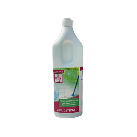2D GREEN TEA – נוזל לניקוי רצפות בבישום כפול לגרניט פורצלן וקרמיקה