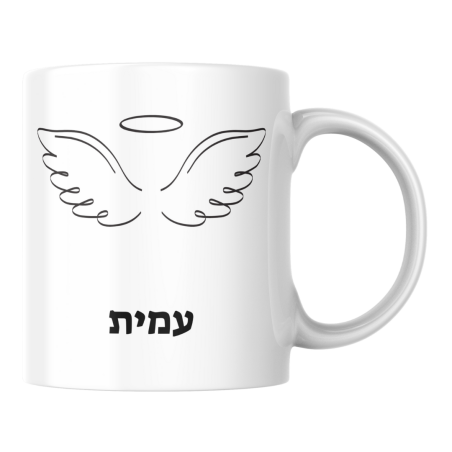 ספל לבן