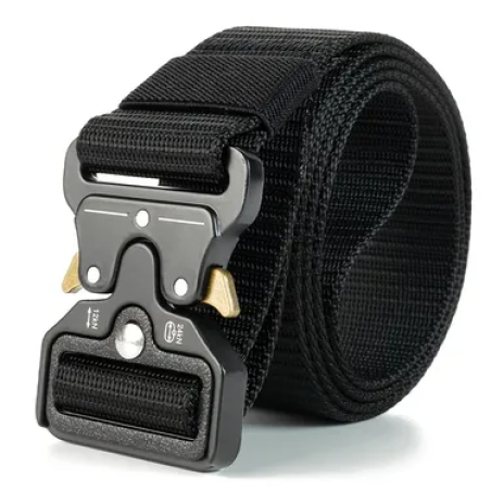 חגורה טקטית שחורה