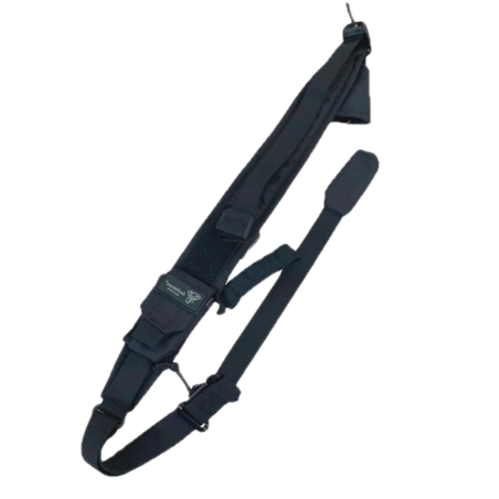 רצועה לנשק שחורה 