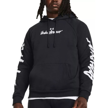 חליפת פוטר אנדר ארמור לגברים | UA Rival Fleece Graphic