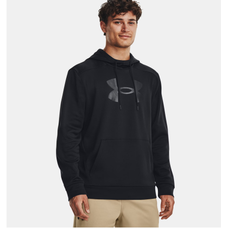קפוצון אנדר ארמור לגברים | UA Fleece Big Logo Hoodie