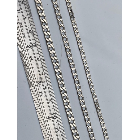 שרשרת גורמט פליז בציפוי ניקל 3 מידות (43)