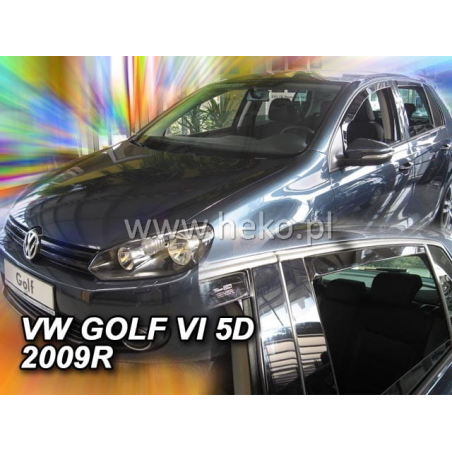 מגני רוח השחלה לפולקסווגן גולף MK6 2009-2012