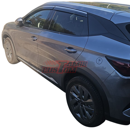מגני רוח עם פס ניקל ל-BYD אטו 3 2021 ומעלה