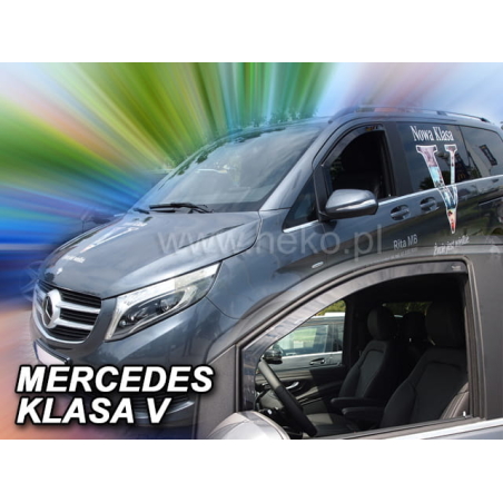 מגני רוח השחלה קדמיים למרצדס ויטו / ויאנו W447 2014 ומעלה