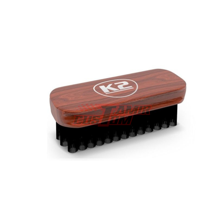מברשת לניקוי ריפודי ומושבי עור ברכב K2 Auron Brush