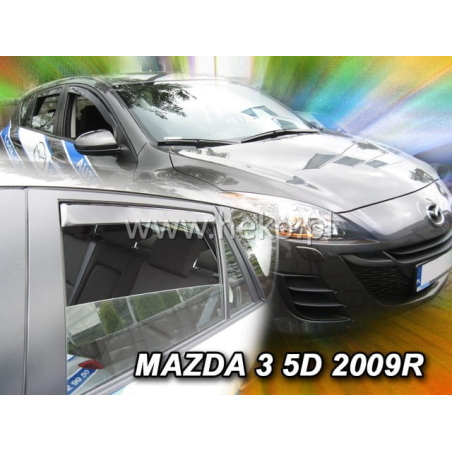 מגני רוח השחלה למאזדה 3 הצ'בק 2008-2013