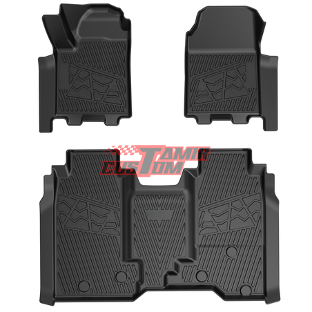 שטיחי 3D ל-GMC סיירה דנאלי חשמלית 2024 ומעלה