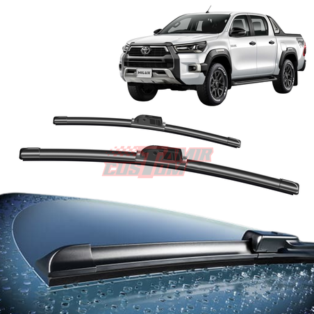 זוג מגבים קדמיים לטויוטה היילקס Toyota Hilux 2016-2026