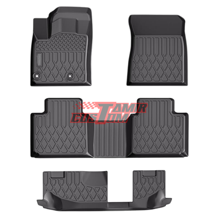 שטיחי 3D למיצובישי אאוטלנדר 2022 ומעלה (3 שורות)