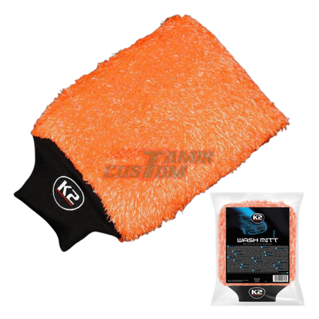כפפת רחיצה מיקרופייבר K2 Wash Mitt
