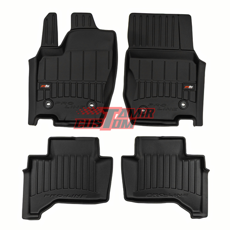 שטיחי 3D לטויוטה לנד קרוזר 2025 ומעלה (4 חלקים) Proline