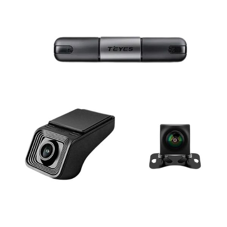 חבילת שידרוג למכשיר CC4 PRO מיקרופון דיגיטלי+מצלמת דרך קידמית+מצלמת רוורס Teyes