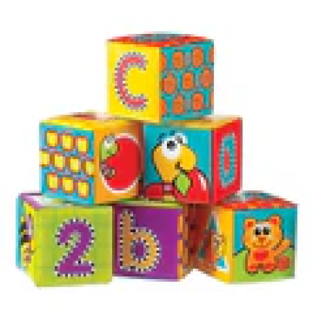 קוביות פעילות רכות חיות ומספרים פלייגרו - Playgro