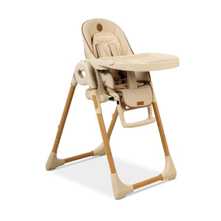 כסא אוכל לתינוק ולילד BÉBÉ דגם woody בז' עץ