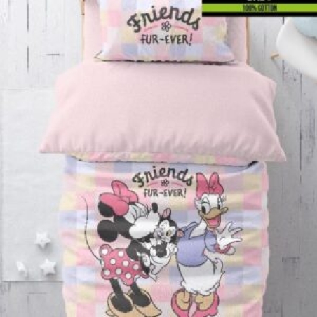 סט למיטת מעבר 100% כותנה מיני ודייזי חברות לנצח