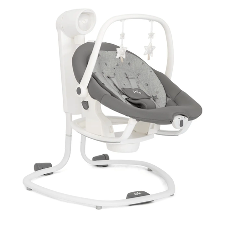 נדנדה משולבת טרמפולינה לתינוק Serina™ 2in1 - אפור Cosmo Grey