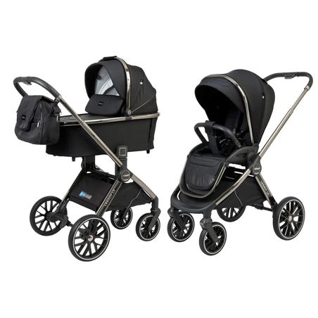 עגלת תינוק משולבת כולל אמבטיה וטיולון Legacy LX שמנת אינפנטי