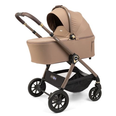 עגלת תינוק משולבת כולל אמבטיה וטיולון Leona צבע New Champagne אינפנטי