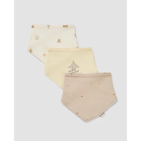 3 סינרי בנדנה circus מוקה וקרם לורנס LORENS