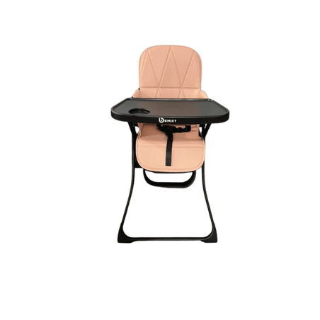 כסא אוכל דגם Tokyo מתקפל ביד אחת מבית Bsmart-טוקיו בצבע ורוד