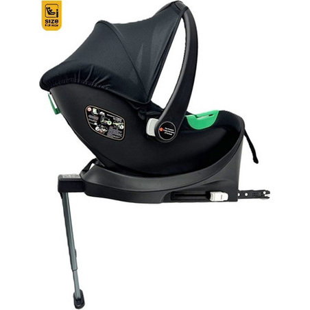 סלקל לתינוק + בסיס איזופיקס בתקן i-Size- שחור בייבי מישל