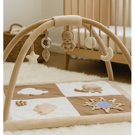 אוניברסיטה ומשטח פעילות לתינוק - ספארי מרובע Nuni