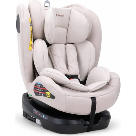 כסא בטיחות מלידה ועד גובה 150 סמ I-Twist DLX צבע בז